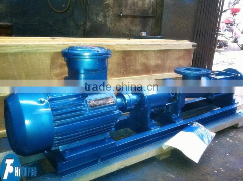 Screw pump specialized design for various filter press, filter press used screw pump for sale