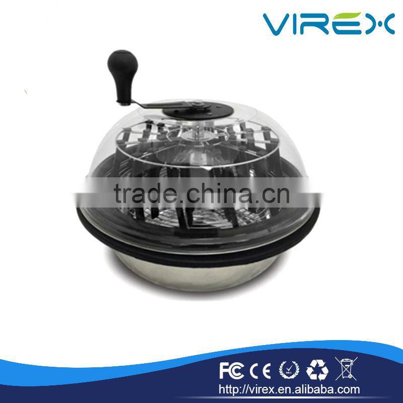 16 Inch VIREX Hydroponic System Hand Driven Bowl Leaf trimmer