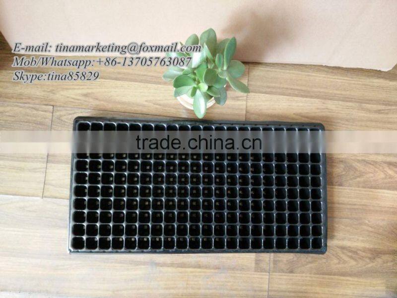 High Quality Reusable PS Material Plastic Plant Nursery Seedling Germination Tray for Flower Seed Propagation