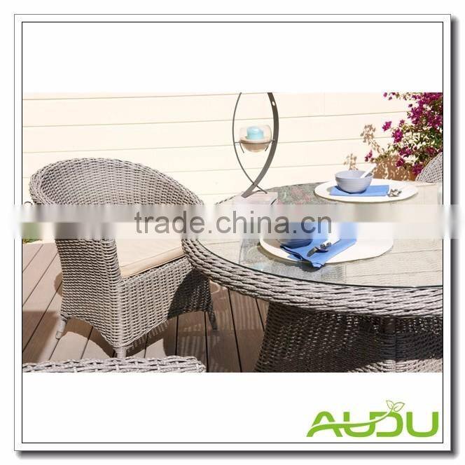 Audu Houston Patio Outdoor Garden Rattan Dining Set