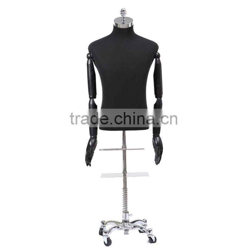 Fabric tailor vintage dress form kids torso mannequin