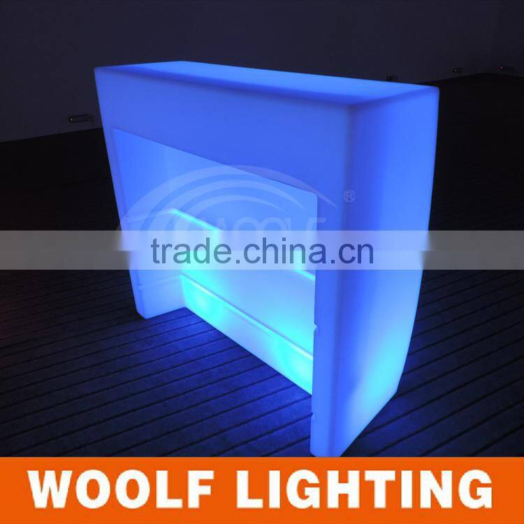 Modern Rechargeable Colourful Glow Illuminated Bar Led Furniture
