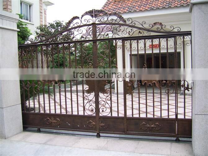 Bisini Sliding Design Iron Gate, Sliding Main Gate Design, Sliding Design House Iron Gate