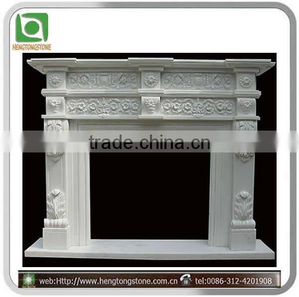Quyang Fireplace Mantel Marble In Fireplaces