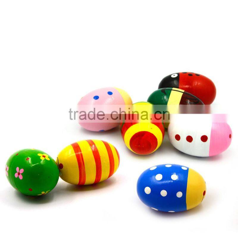Children's Educational Wooden Toys Sand Eggs for kids