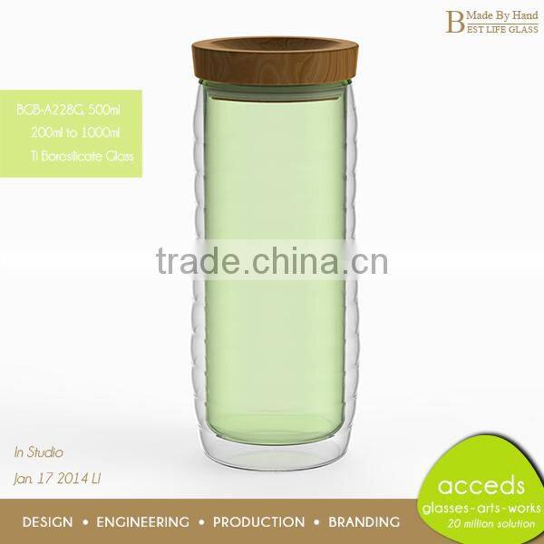 Wholesale Cheap Borosilicate Honey Glass Container