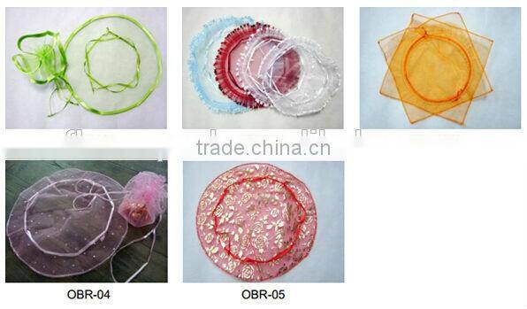 organza gift bag for Christmas