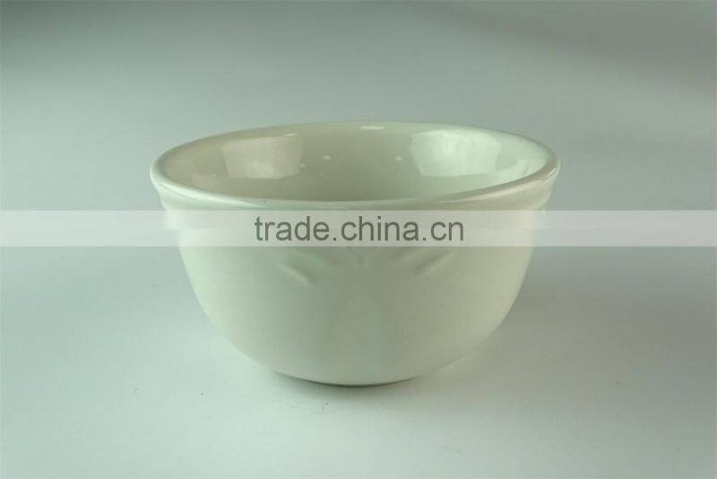 Cheap white ceramic bowl/porcelain soup bowl in stocklots