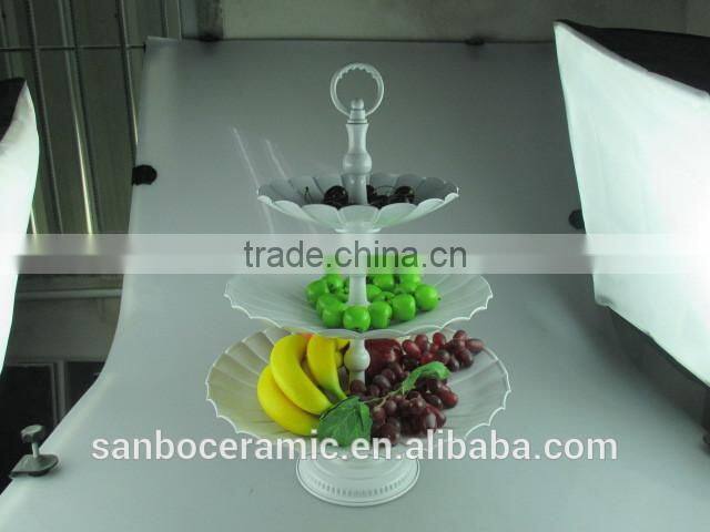 Colors Stand for wedding cake, Metal cake stand 3 Tiers Big size for display