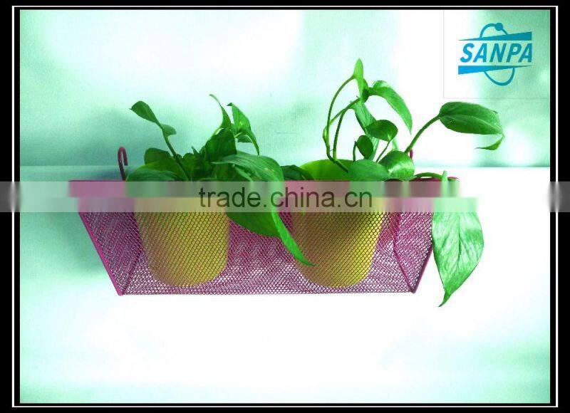 2016 Hot Hanging Storage Racks Wire Mesh Basket