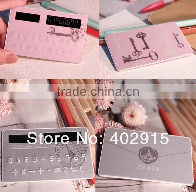 Supply Creative fashion Card calculator / pocket calculator --yellow crown