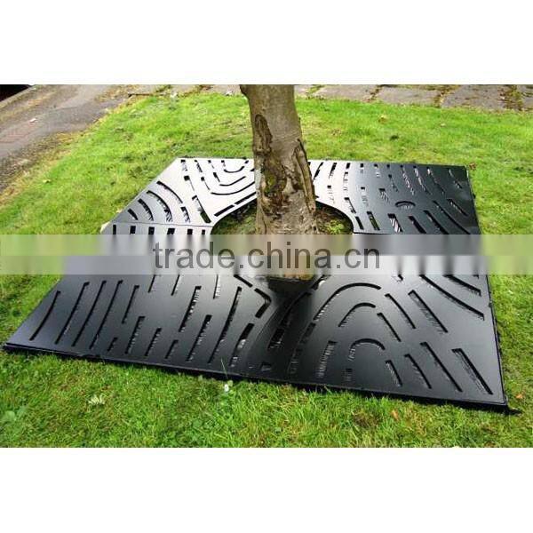 FO-9T09 High Quality Mild Steel Tree Perforated Strainer, Tree Pool Cover