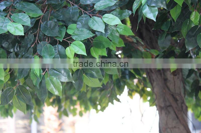 Large indoor artificial ficus tree,banyan decoration tree