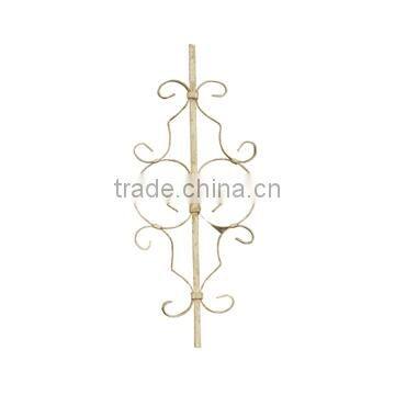 Garden wrought iron fence decoration