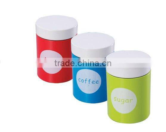 Fasionable colorful Kitchen wooden lid bread bin