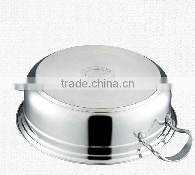 stainless steel high quality casserole pot/soup pot