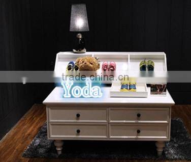 European-Styled Gondola Shoe Display Stand for Store