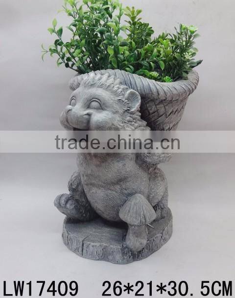 Cheap Wholesale Miniature Lion Bonsai Pot Garden Flower Pot Plant Pot