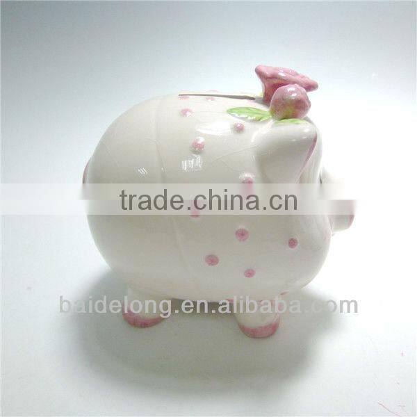 Ceramic Piggy Bank For Wedding