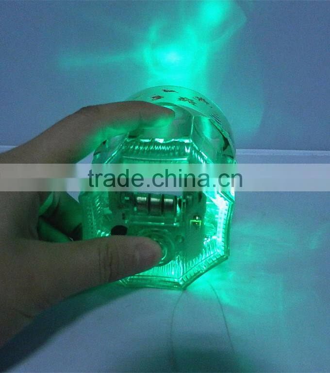 2017 Hot sales new design plastic led flashing christmas decor with plastic cup