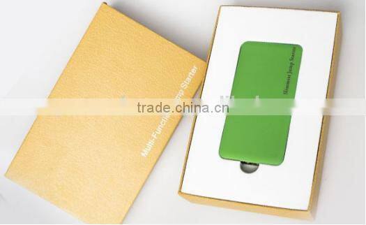 Slimmest car jump starter power bank charger For <3500cc 12v gasoline vehicles 4500mAh