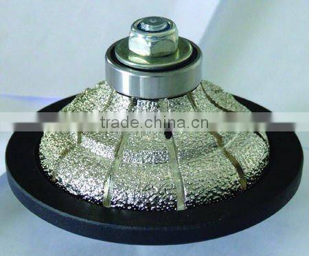 Vacuum Brazed Diamond Profile Wheel /V-shaped Brazed Diamond router bits