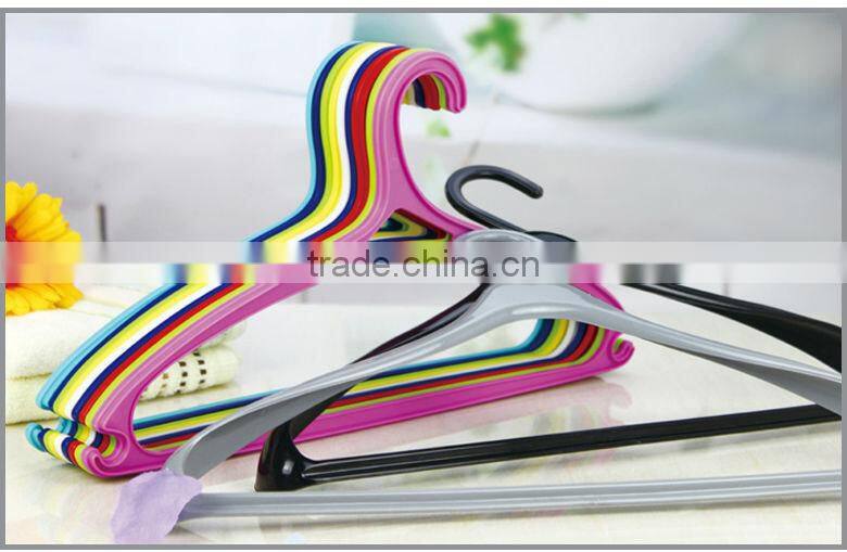 Wide Spread Well Know Non Slip New Plastic Clothes Hanger for Clothes Hanging