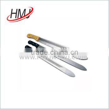 Plastic or wood handle sugar cane knife matchet