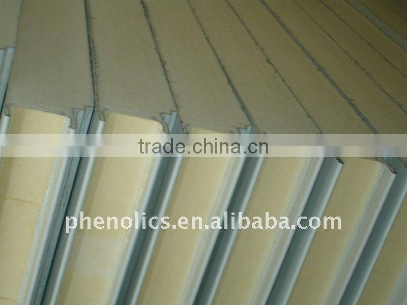 pu prefab wall panel by continuous line