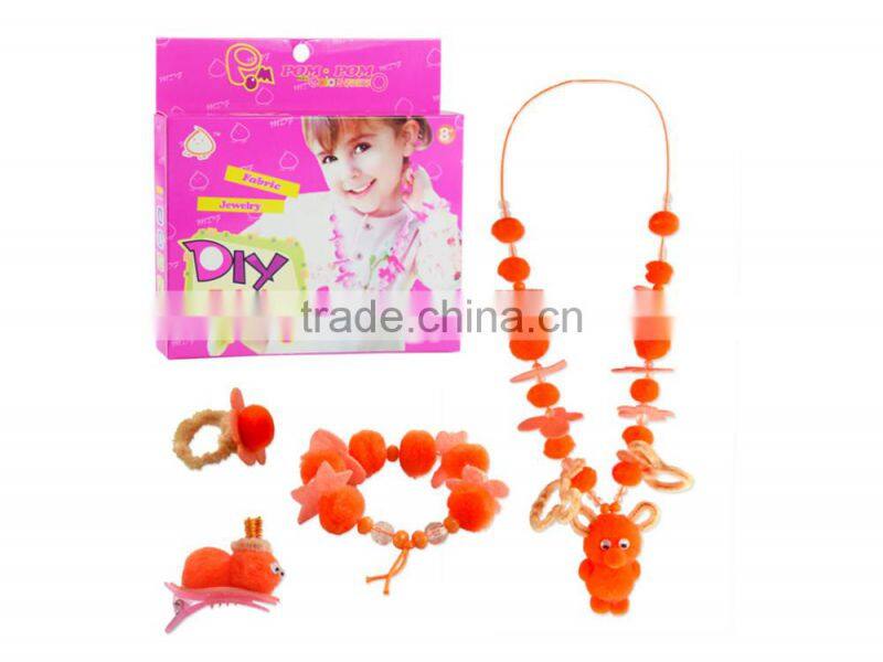 Wholesale beauty set DIY fabric jewelry set