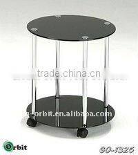 Home furniture simple style perdurable round outdoor side coffee table