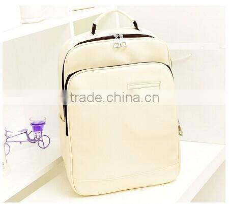 Fashion new style school leather bag for laptop