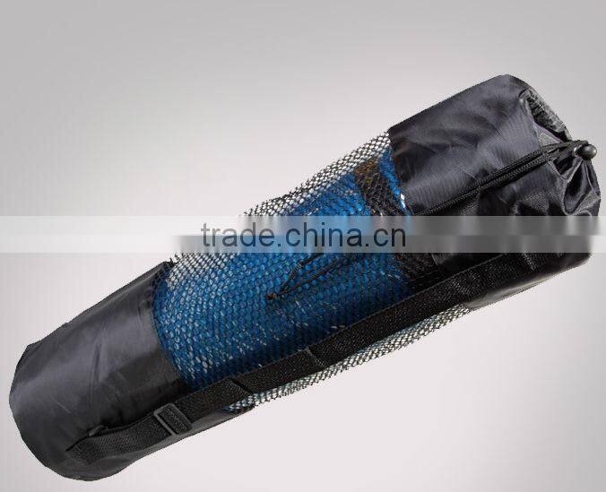 Large Nylon Zippered Drawstring Yoga Mat Bag(Z-YG-008)
