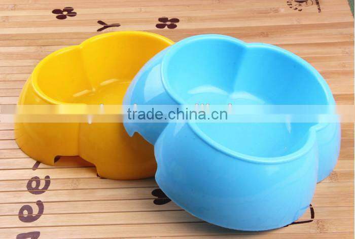 plastic dog dish cheap / plastic non slip dog bowl/hot sale disposable melamine non slip dog bowl