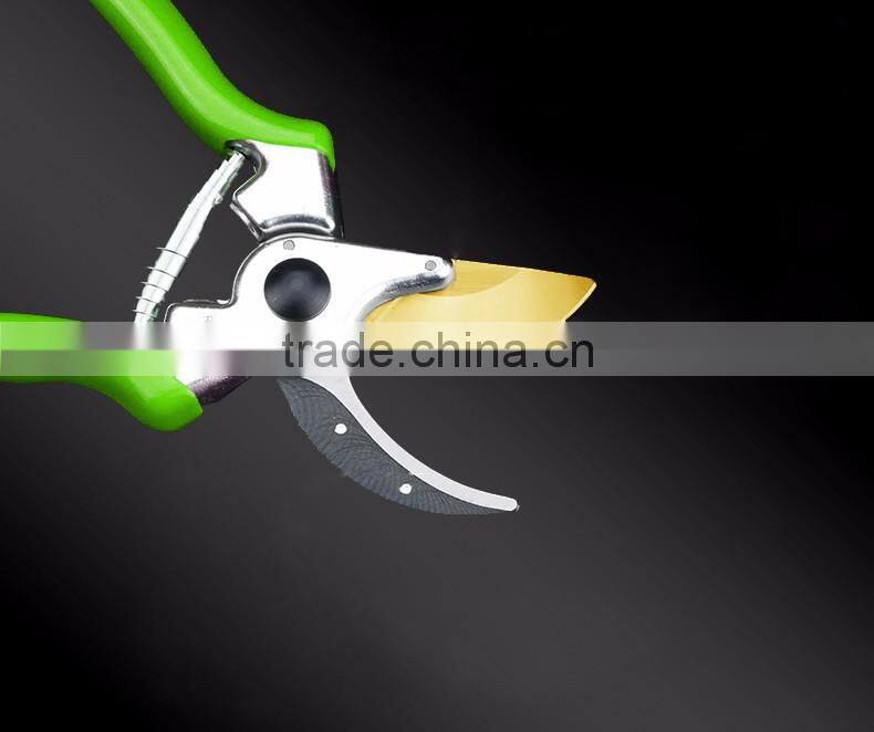 Titanium Coated Aluminium Forged Garden Pruning Shears
