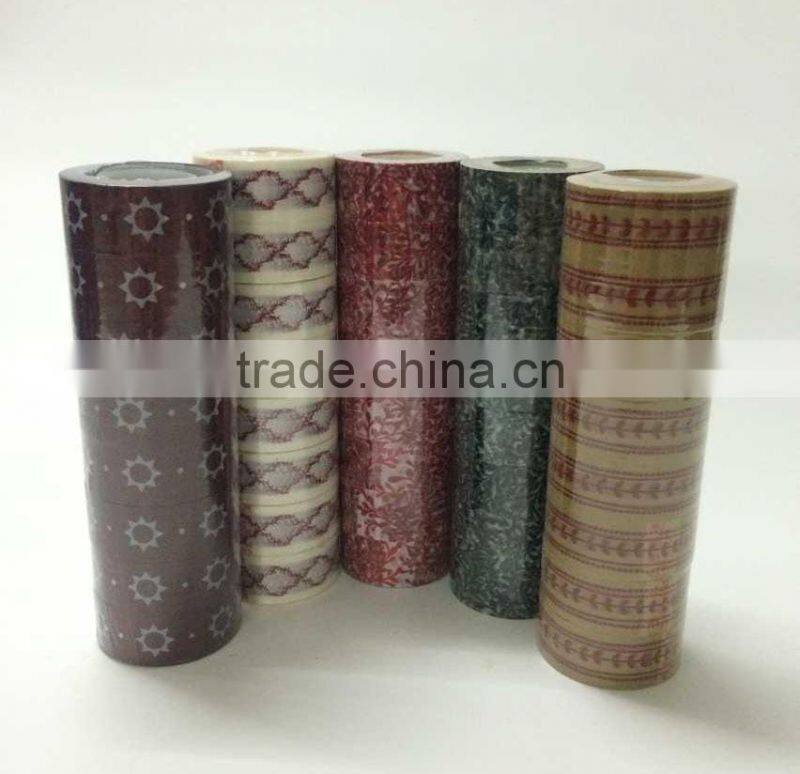 Chinese manufacturer Printed adhesive stationery tape with logo for custom designed