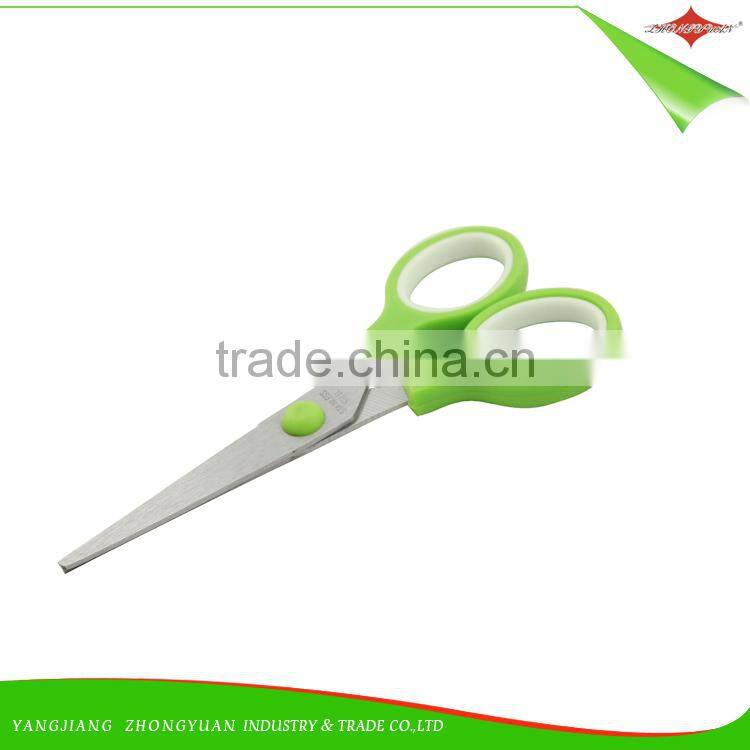 ZY-J7006 Colorful student scissors school scissors stainless steel