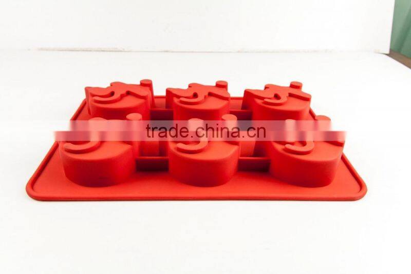 11197 sports symbol Shape Silicone Cake Mold