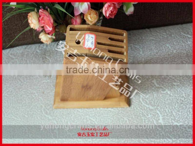 Customized Kitchen Knife rest With Bamboo For Promotion