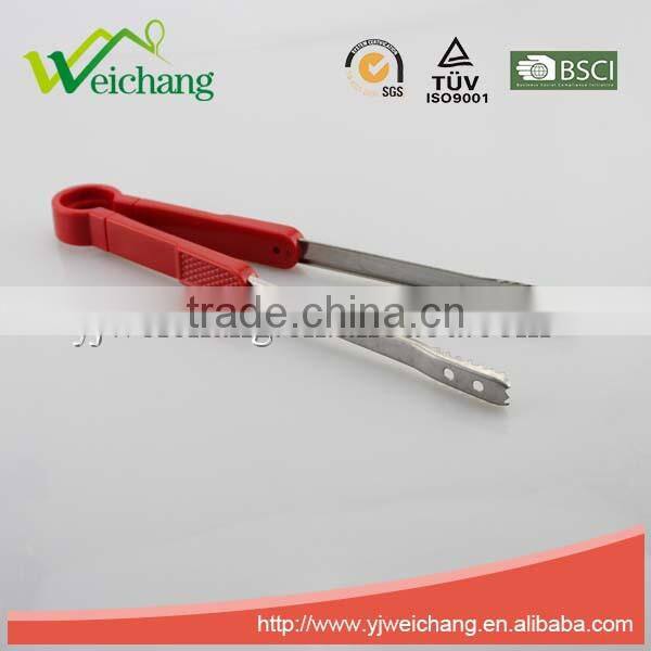 WCKT609B Premium Utility stainless steel + PP Tongs Food Tongs Salad Tongs low price