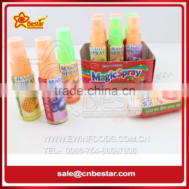 Multicolor Fruity Flavor Spray Candy 20ml