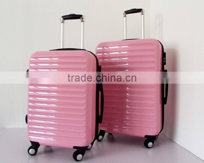 new designs colourful 2 pcs sets pc luggage