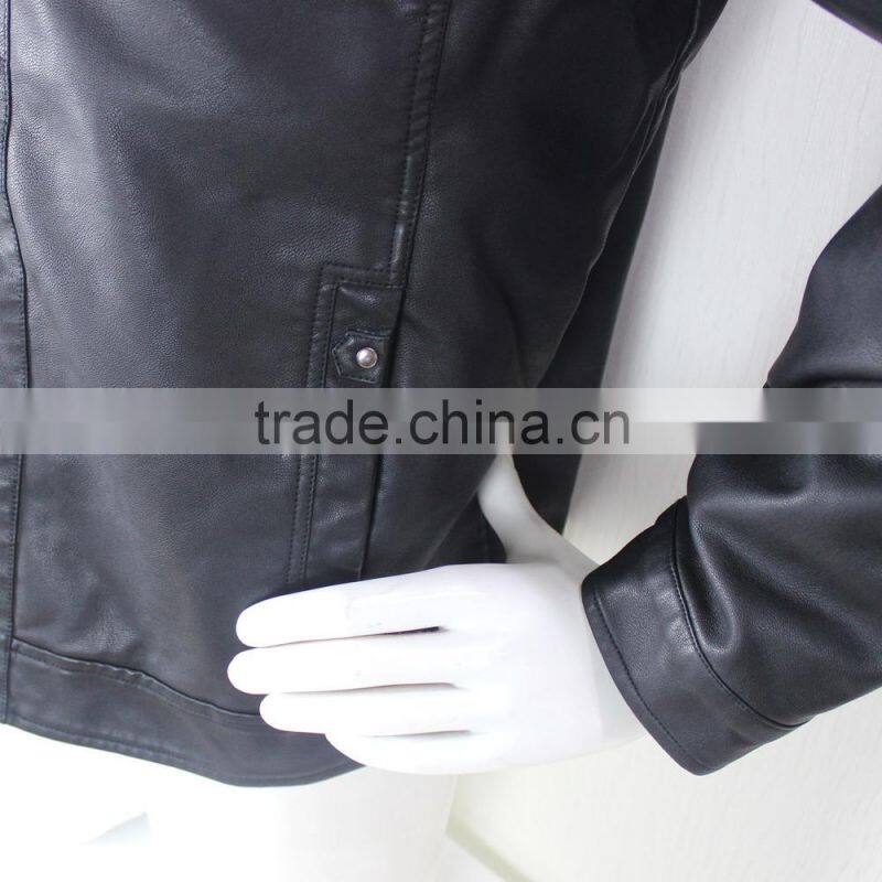 2015 Custom Leather Jacket Made In China