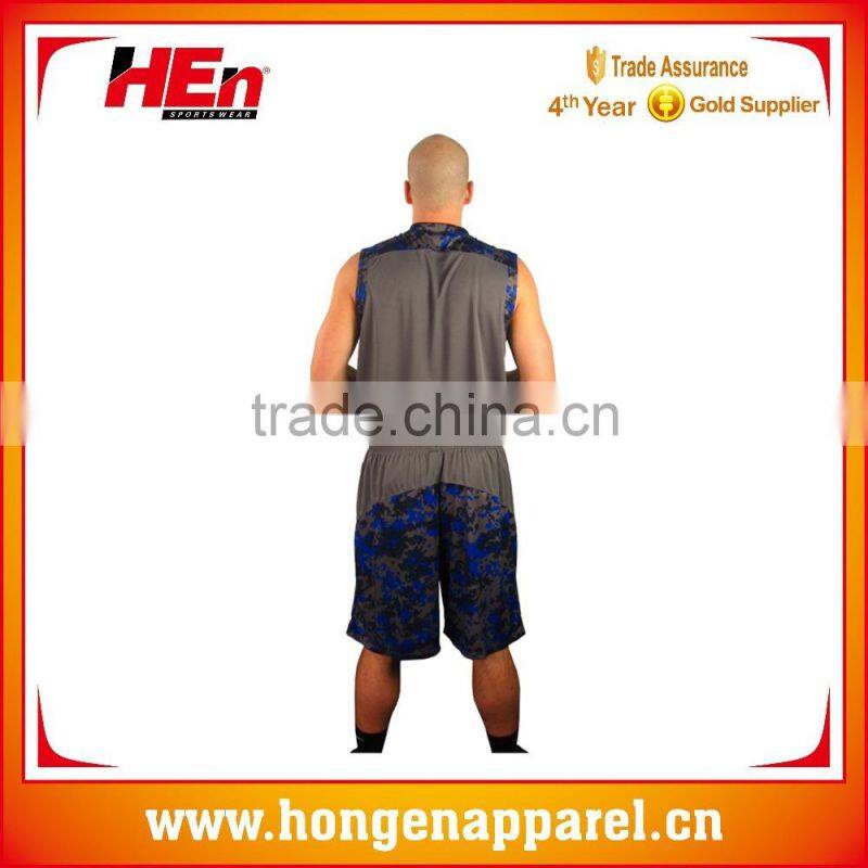 Hongen apparel wholesale products china polyester sports basketball jersey