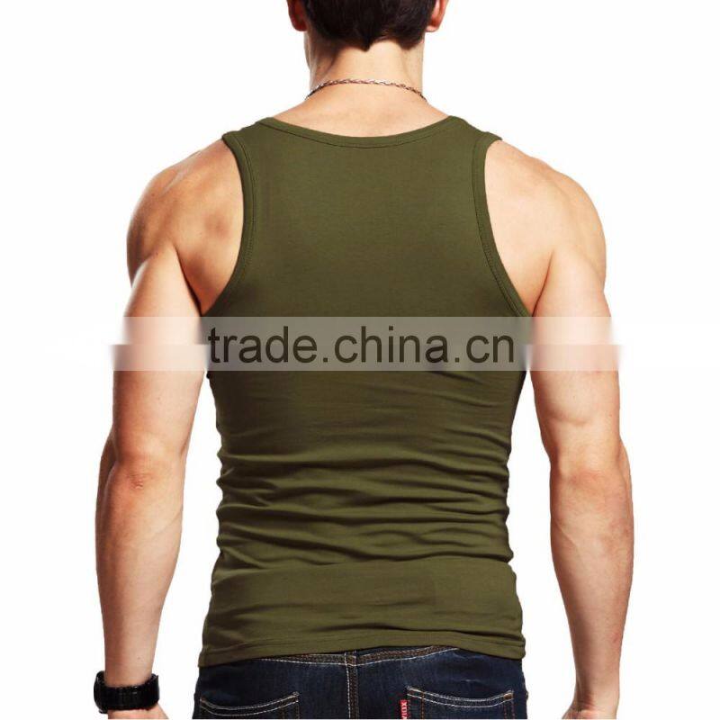 Wholesale Custom Printed blank tank tops for men