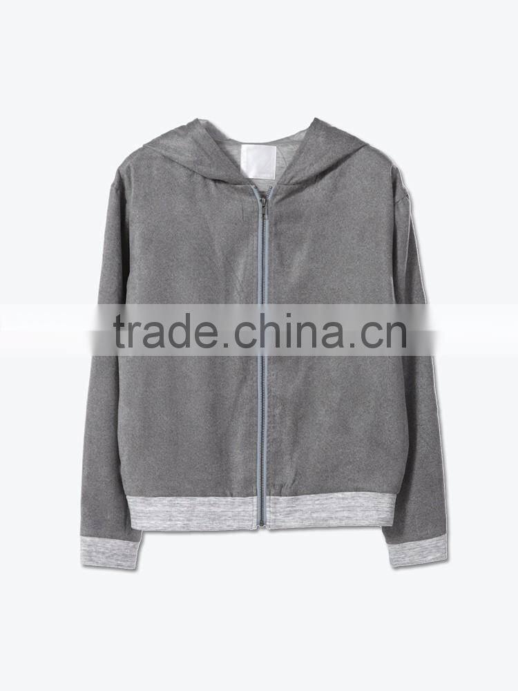 thin unbranded blank pullover women's gym cotton fleece custom fitness hoodie coats factory crewneck printing for winter