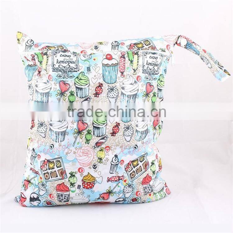 Baby diaper wetbag,nappy bag waterproof PUL fabric