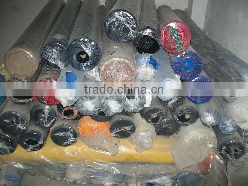 China A Grade 420D 600D polyester oxford stocklot for bag with PVC coated