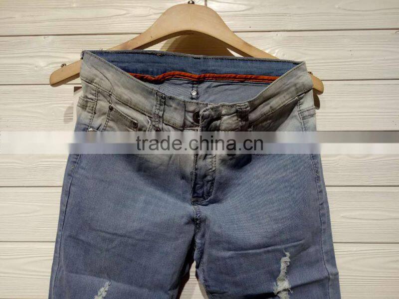 GZY Mens new style boys pants bulk wholesale jeans jacket men denim