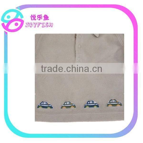 casual collar plain baby clothes